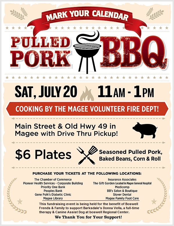 fundraiser donna vella 7 20 2013 bbq plate sale flyer